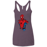 T-Shirts Vintage Purple / X-Small Spiderman- Friendly Neighborhood Women's Triblend Racerback Tank