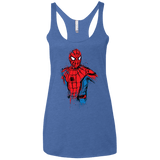 T-Shirts Vintage Royal / X-Small Spiderman- Friendly Neighborhood Women's Triblend Racerback Tank
