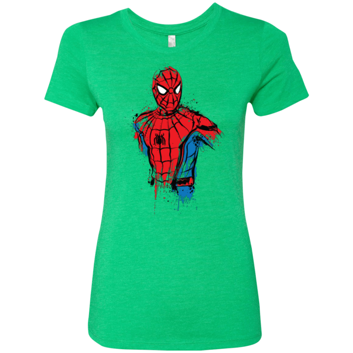 T-Shirts Envy / S Spiderman- Friendly Neighborhood Women's Triblend T-Shirt