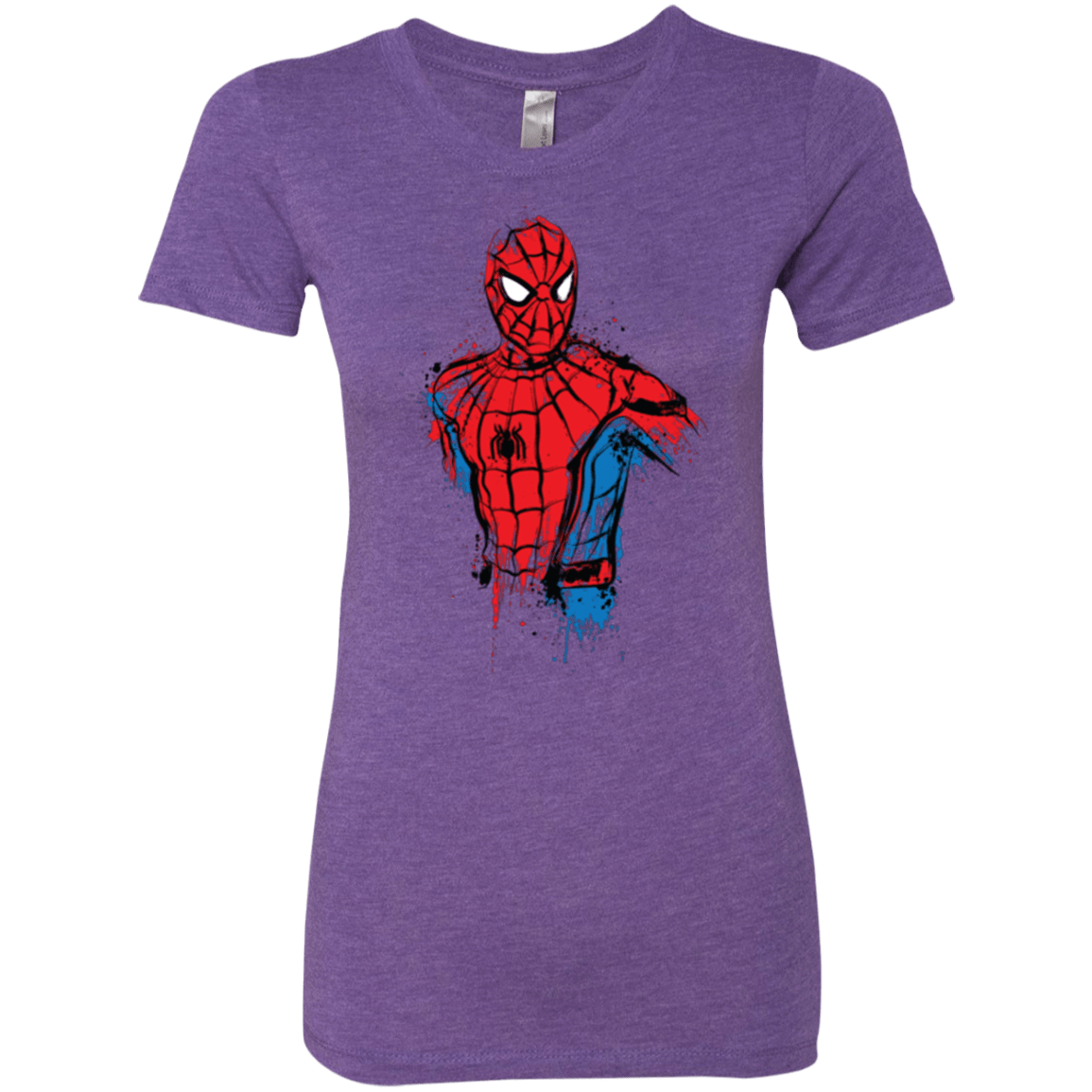T-Shirts Purple Rush / S Spiderman- Friendly Neighborhood Women's Triblend T-Shirt