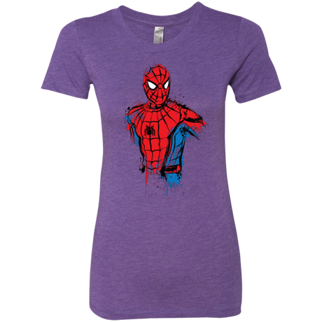 T-Shirts Purple Rush / S Spiderman- Friendly Neighborhood Women's Triblend T-Shirt