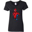 T-Shirts Black / S Spiderman- Friendly Neighborhood Women's V-Neck T-Shirt