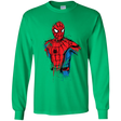 T-Shirts Irish Green / YS Spiderman- Friendly Neighborhood Youth Long Sleeve T-Shirt