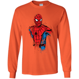 T-Shirts Orange / YS Spiderman- Friendly Neighborhood Youth Long Sleeve T-Shirt