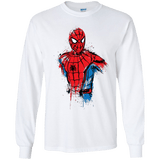 T-Shirts White / YS Spiderman- Friendly Neighborhood Youth Long Sleeve T-Shirt