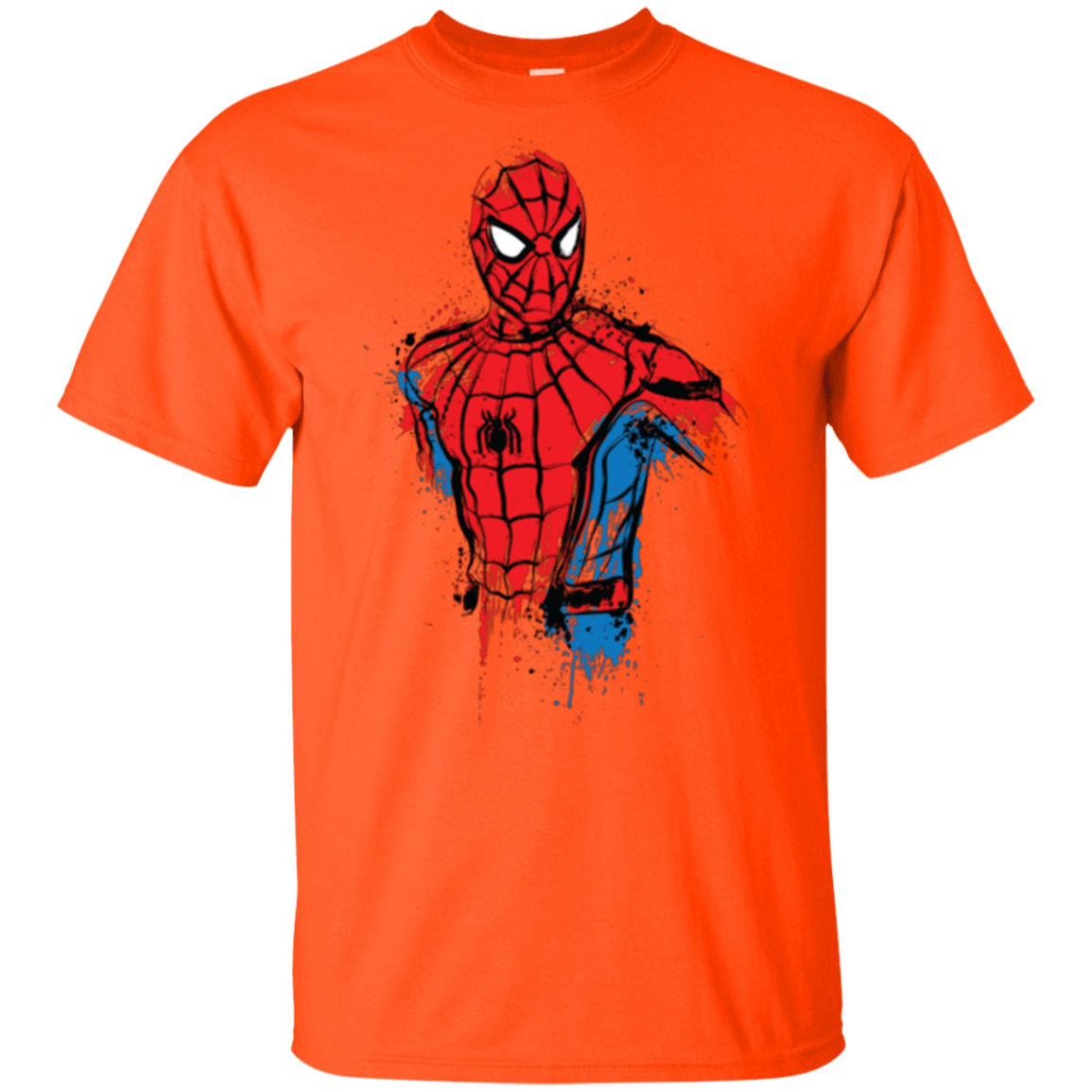 T-Shirts Orange / YXS Spiderman- Friendly Neighborhood Youth T-Shirt