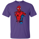 T-Shirts Purple / YXS Spiderman- Friendly Neighborhood Youth T-Shirt