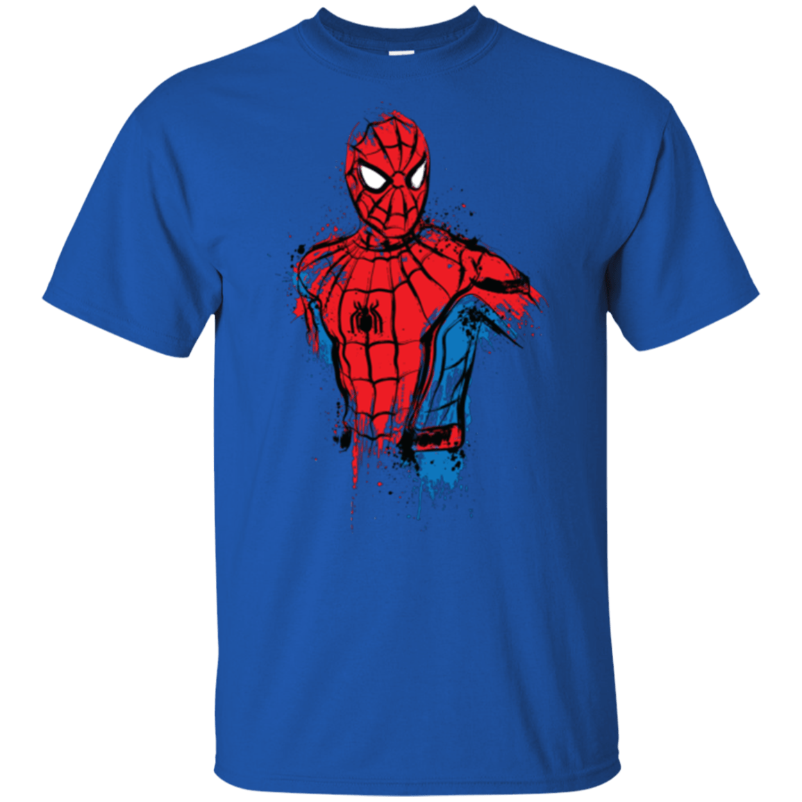 T-Shirts Royal / YXS Spiderman- Friendly Neighborhood Youth T-Shirt