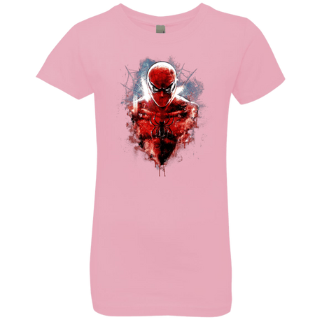 T-Shirts Light Pink / YXS Spiderman Girls Premium T-Shirt