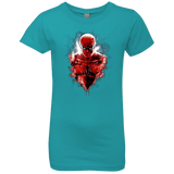 T-Shirts Tahiti Blue / YXS Spiderman Girls Premium T-Shirt