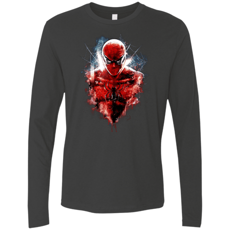 T-Shirts Heavy Metal / Small Spiderman Men's Premium Long Sleeve