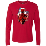 T-Shirts Red / Small Spiderman Men's Premium Long Sleeve