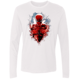 T-Shirts White / Small Spiderman Men's Premium Long Sleeve