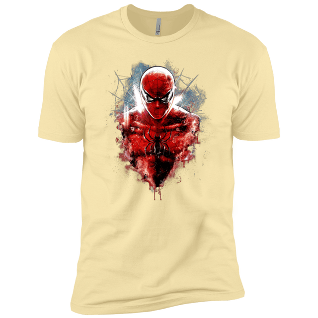 T-Shirts Banana Cream / X-Small Spiderman Men's Premium T-Shirt