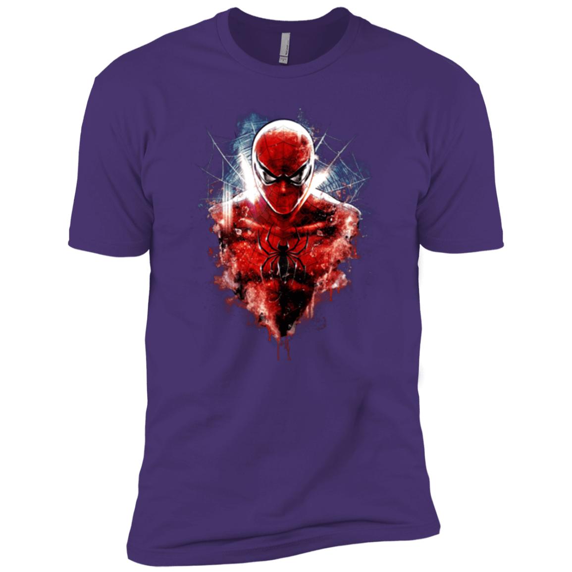 T-Shirts Purple / X-Small Spiderman Men's Premium T-Shirt