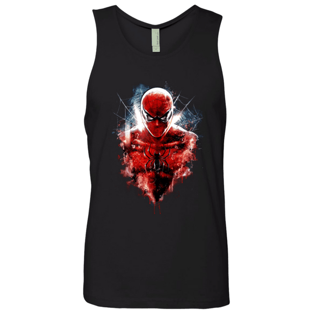 T-Shirts Black / Small Spiderman Men's Premium Tank Top