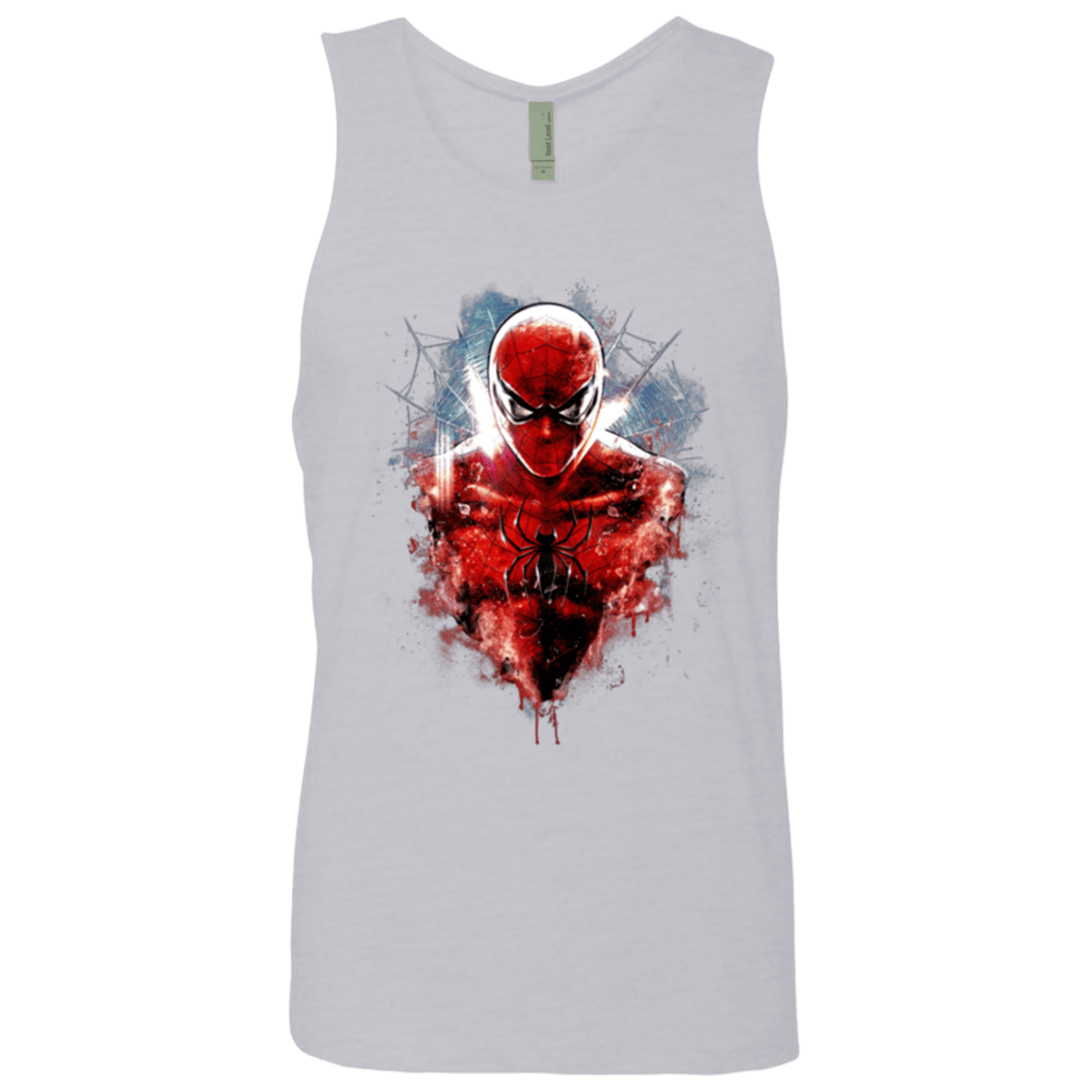 T-Shirts Heather Grey / Small Spiderman Men's Premium Tank Top