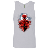 T-Shirts Heather Grey / Small Spiderman Men's Premium Tank Top