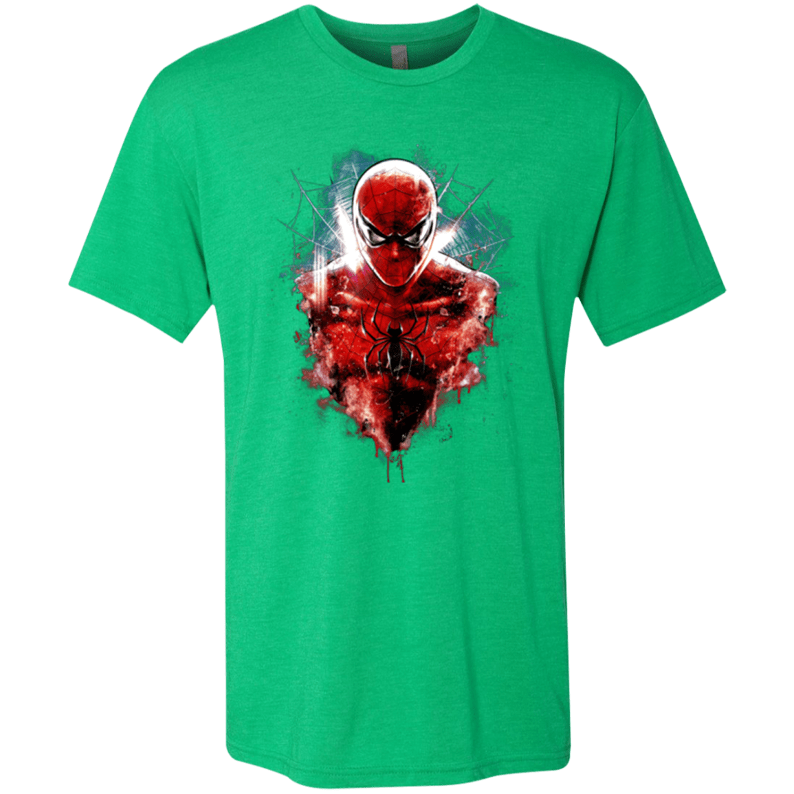 T-Shirts Envy / Small Spiderman Men's Triblend T-Shirt