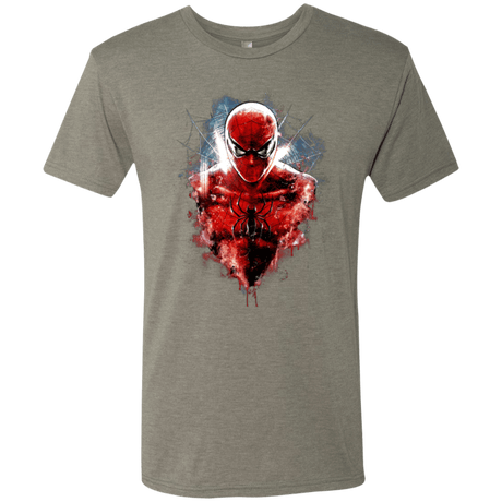 T-Shirts Venetian Grey / Small Spiderman Men's Triblend T-Shirt
