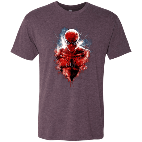 T-Shirts Vintage Purple / Small Spiderman Men's Triblend T-Shirt