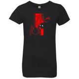 T-Shirts Black / YXS Spiderman Profile Girls Premium T-Shirt