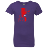 T-Shirts Purple Rush / YXS Spiderman Profile Girls Premium T-Shirt