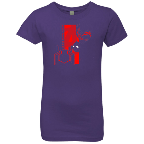 T-Shirts Purple Rush / YXS Spiderman Profile Girls Premium T-Shirt