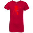 T-Shirts Red / YXS Spiderman Profile Girls Premium T-Shirt
