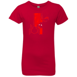 T-Shirts Red / YXS Spiderman Profile Girls Premium T-Shirt