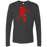 T-Shirts Heavy Metal / S Spiderman Profile Men's Premium Long Sleeve