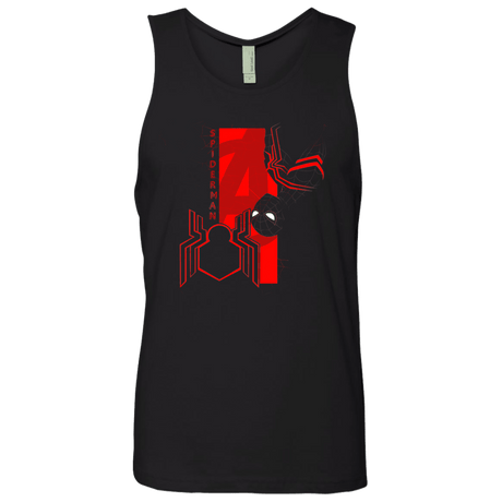 T-Shirts Black / S Spiderman Profile Men's Premium Tank Top