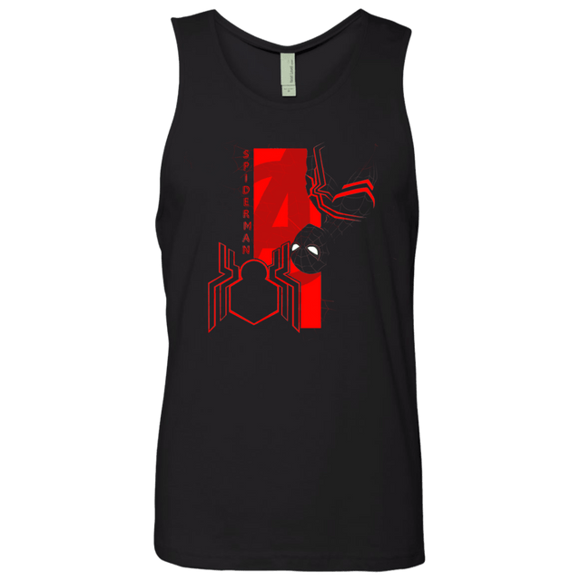 T-Shirts Black / S Spiderman Profile Men's Premium Tank Top