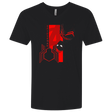 T-Shirts Black / X-Small Spiderman Profile Men's Premium V-Neck