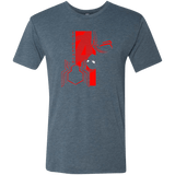 T-Shirts Indigo / S Spiderman Profile Men's Triblend T-Shirt