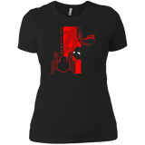 T-Shirts Black / X-Small Spiderman Profile Women's Premium T-Shirt