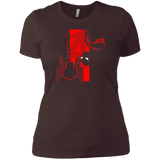 T-Shirts Dark Chocolate / X-Small Spiderman Profile Women's Premium T-Shirt