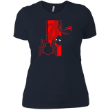 T-Shirts Midnight Navy / X-Small Spiderman Profile Women's Premium T-Shirt