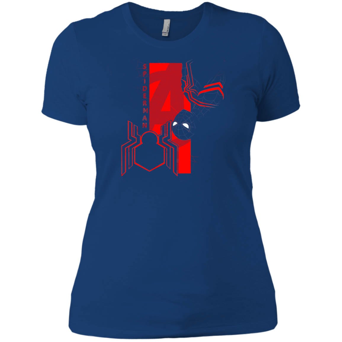 T-Shirts Royal / X-Small Spiderman Profile Women's Premium T-Shirt