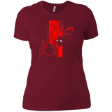 T-Shirts Scarlet / X-Small Spiderman Profile Women's Premium T-Shirt