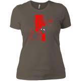 T-Shirts Warm Grey / X-Small Spiderman Profile Women's Premium T-Shirt