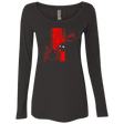 T-Shirts Vintage Black / S Spiderman Profile Women's Triblend Long Sleeve Shirt