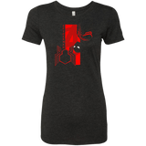 T-Shirts Vintage Black / S Spiderman Profile Women's Triblend T-Shirt