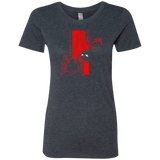 T-Shirts Vintage Navy / S Spiderman Profile Women's Triblend T-Shirt