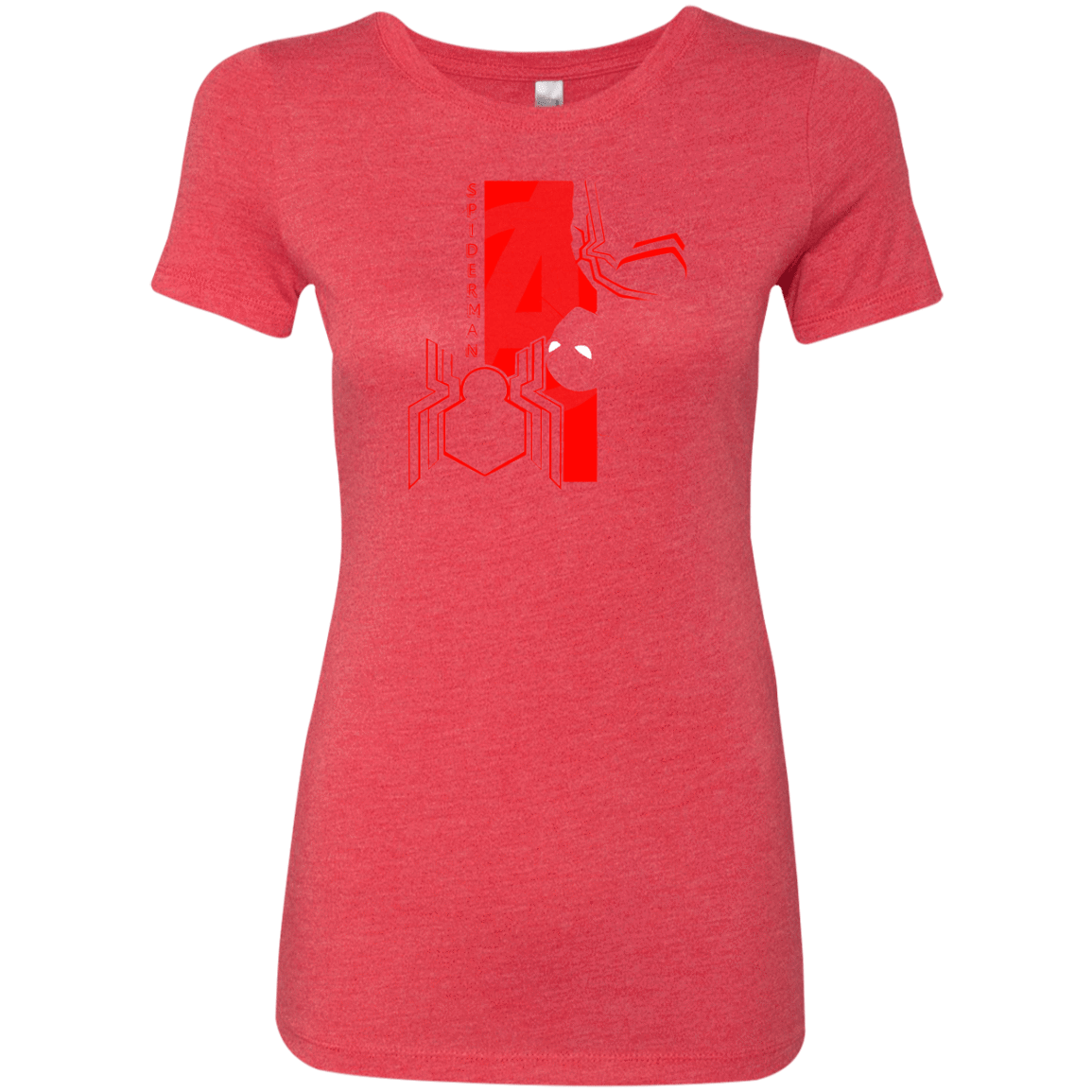 T-Shirts Vintage Red / S Spiderman Profile Women's Triblend T-Shirt