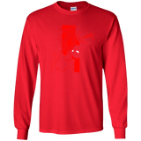 T-Shirts Red / YS Spiderman Profile Youth Long Sleeve T-Shirt