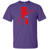 T-Shirts Purple / YXS Spiderman Profile Youth T-Shirt