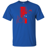 T-Shirts Royal / YXS Spiderman Profile Youth T-Shirt