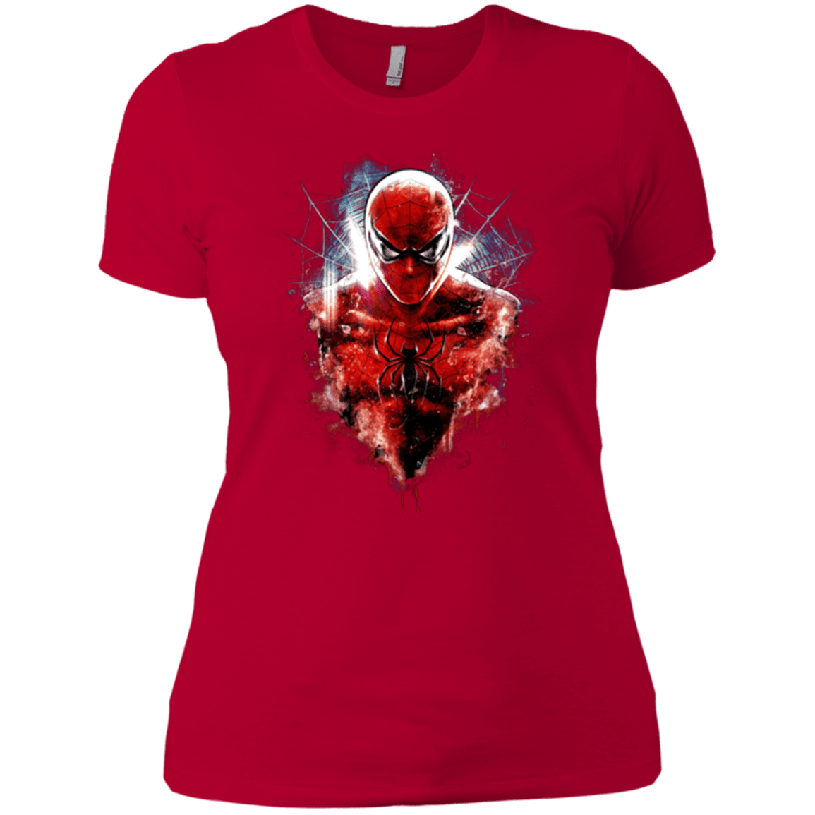 T-Shirts Red / X-Small Spiderman Women's Premium T-Shirt