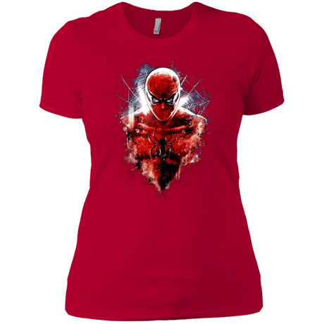 T-Shirts Red / X-Small Spiderman Women's Premium T-Shirt